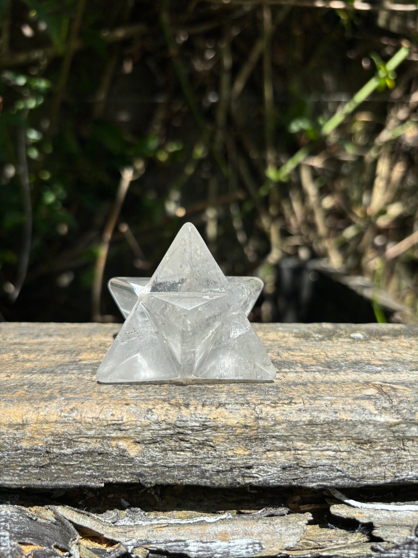 Clear Quartz Merkaba Medium