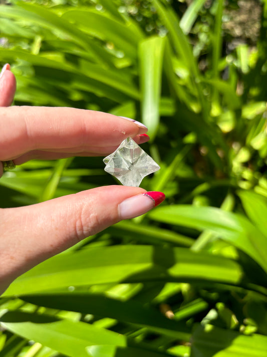 Clear Quartz Merkaba Small