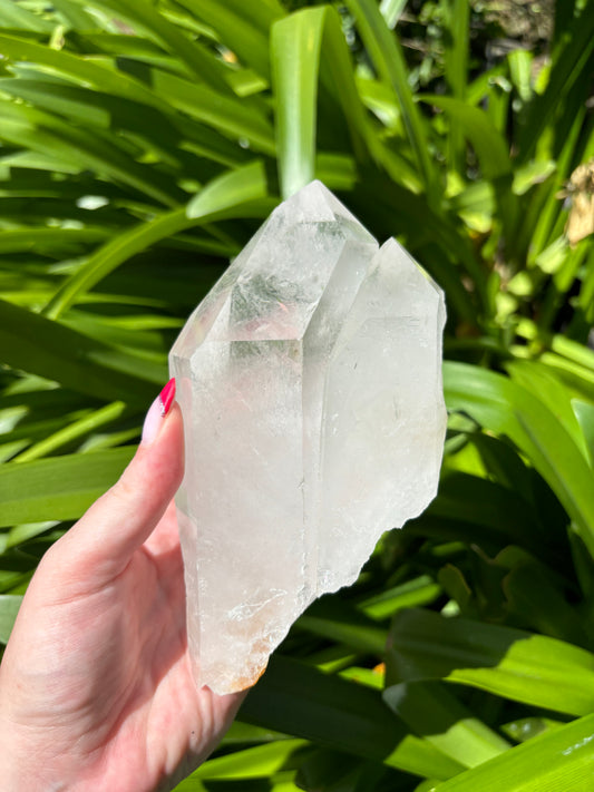 Clear Quartz Semi Polished Piece Large