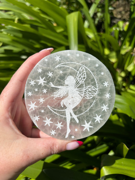 Fairy Selenite Charging Plate