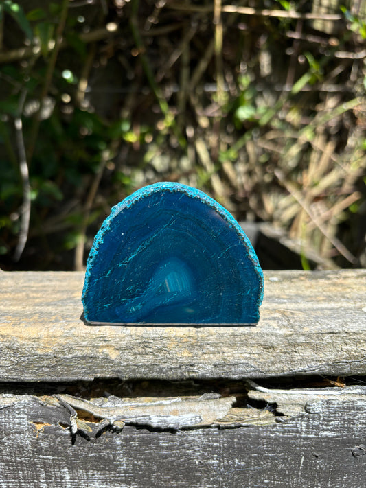 Blue Agate Geode B