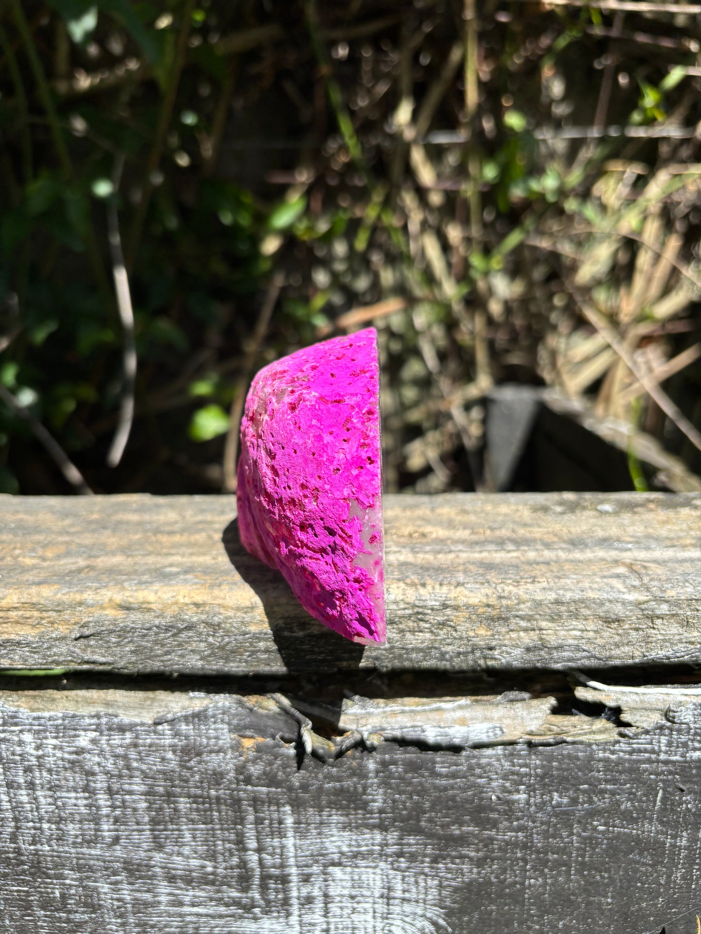 Pink Agate Geode C