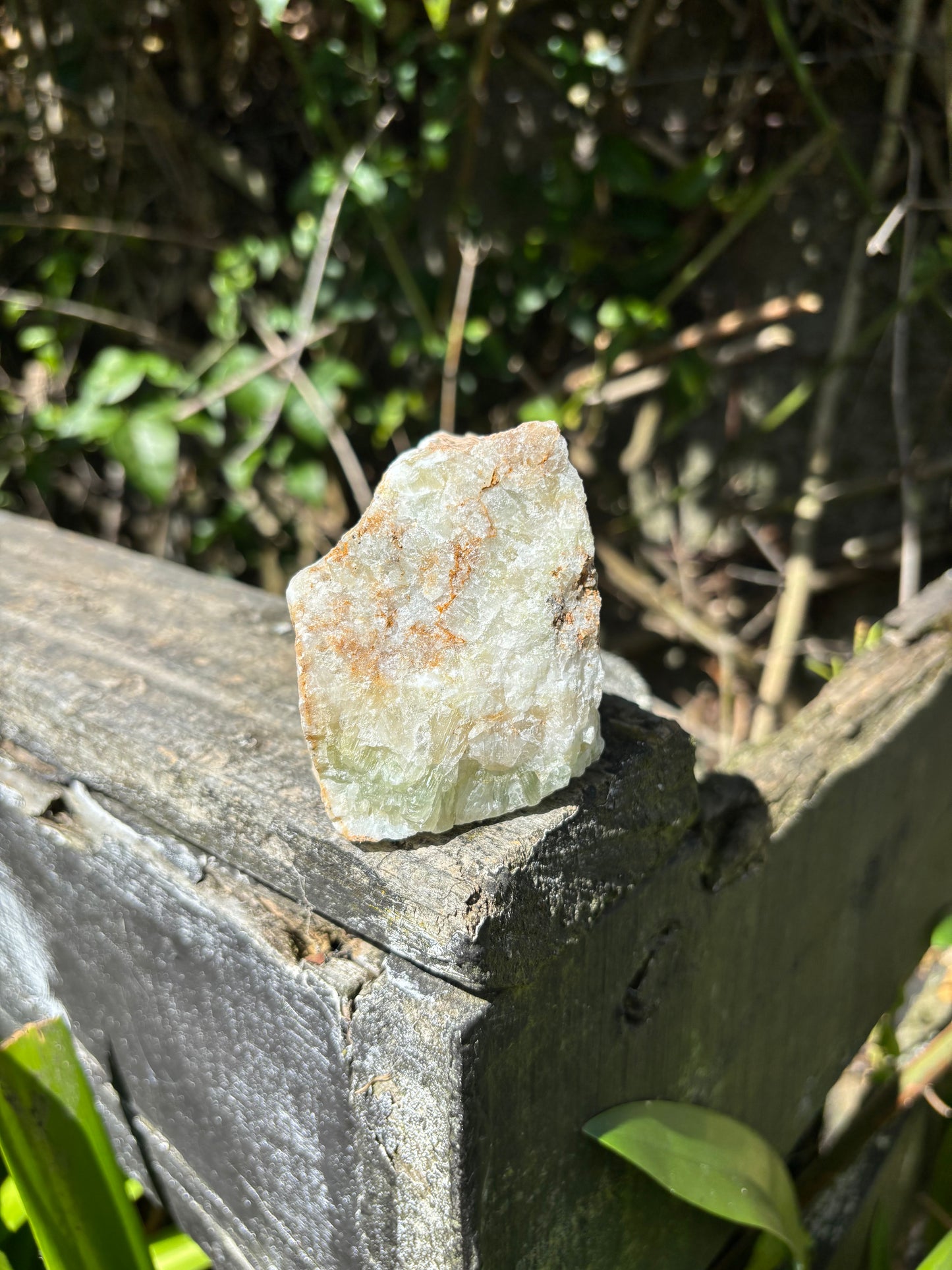 Green Aragonite Rough Piece C