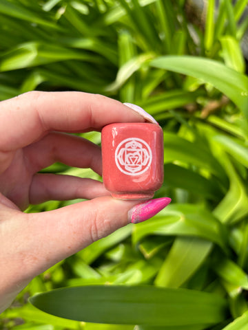 Root Chakra Spell Candle Holder