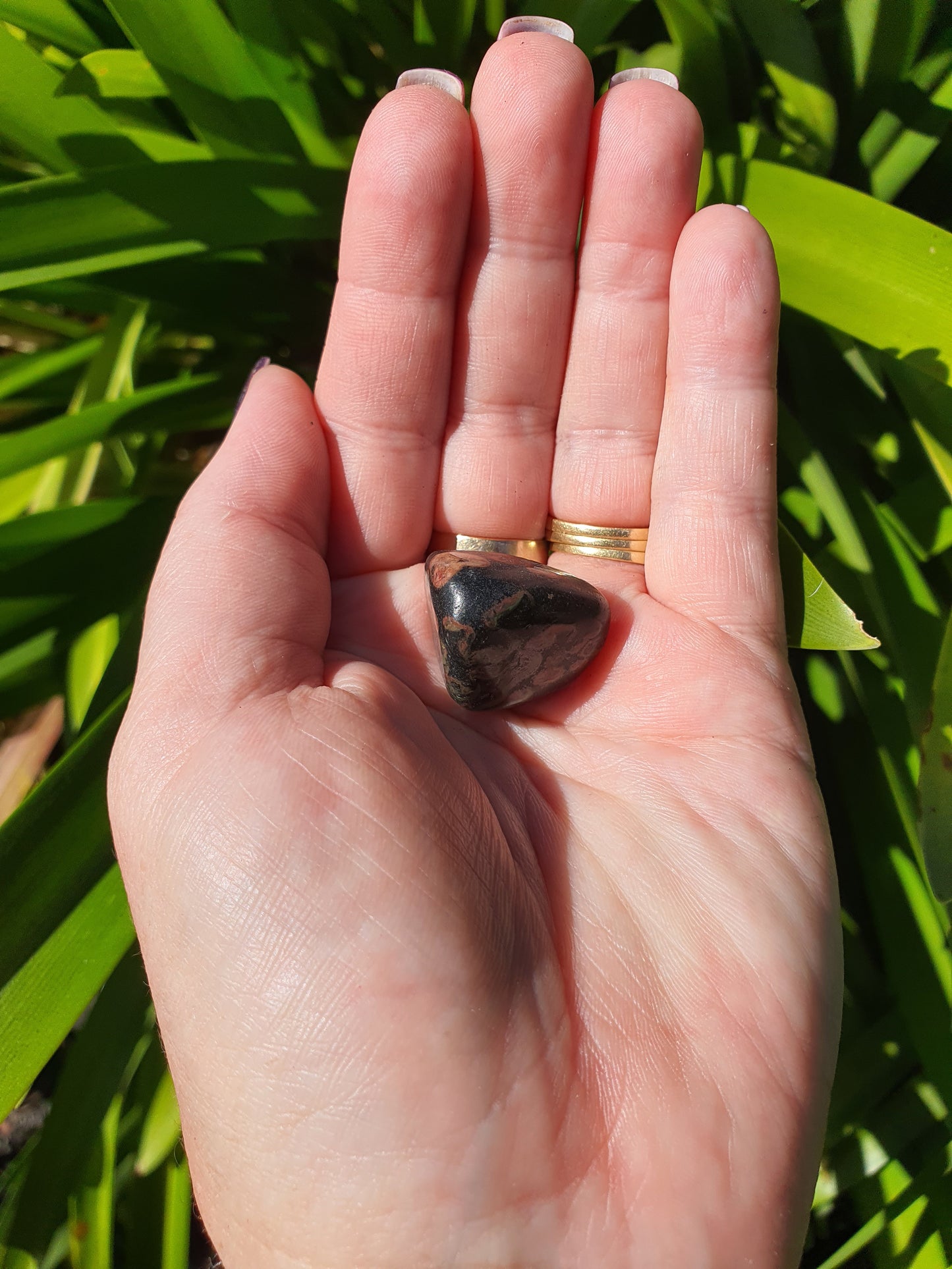 Red Obsidian Tumbled Stones