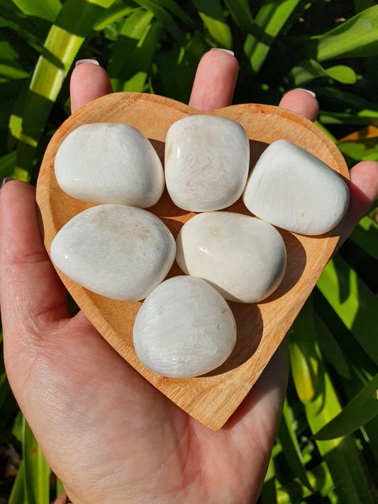 Scolecite Tumbled Stones Large