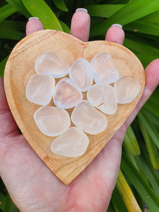 Girasol Quartz Tumbled Stones