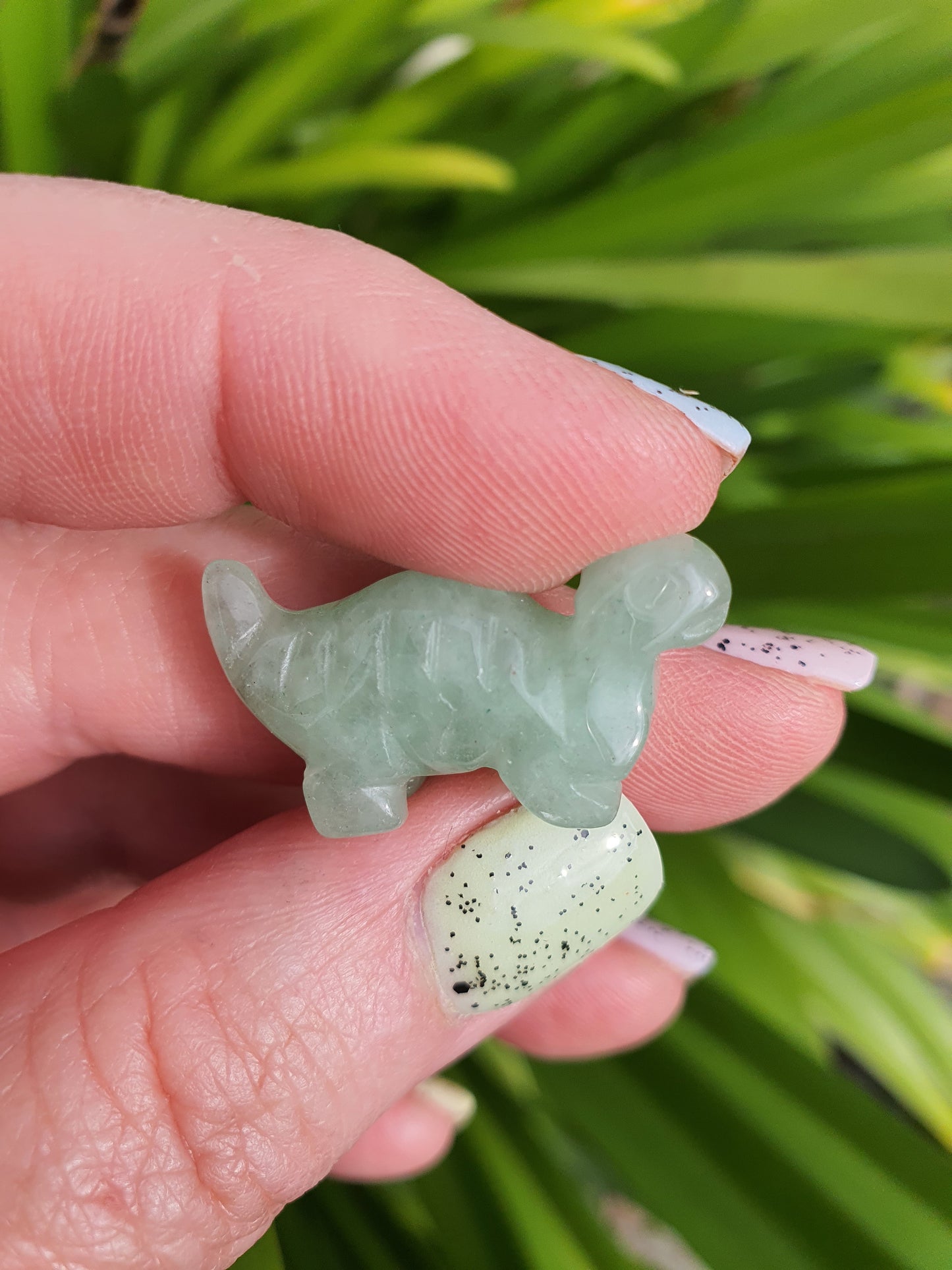 Green Aventurine Mini Dinosaur no2