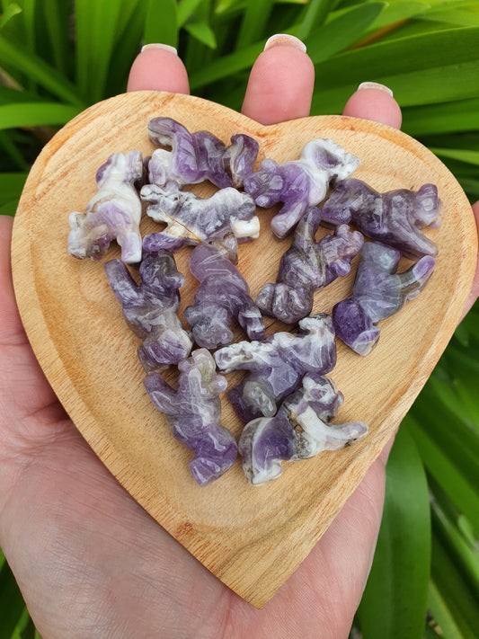 Chevron Amethyst Mini Tiger