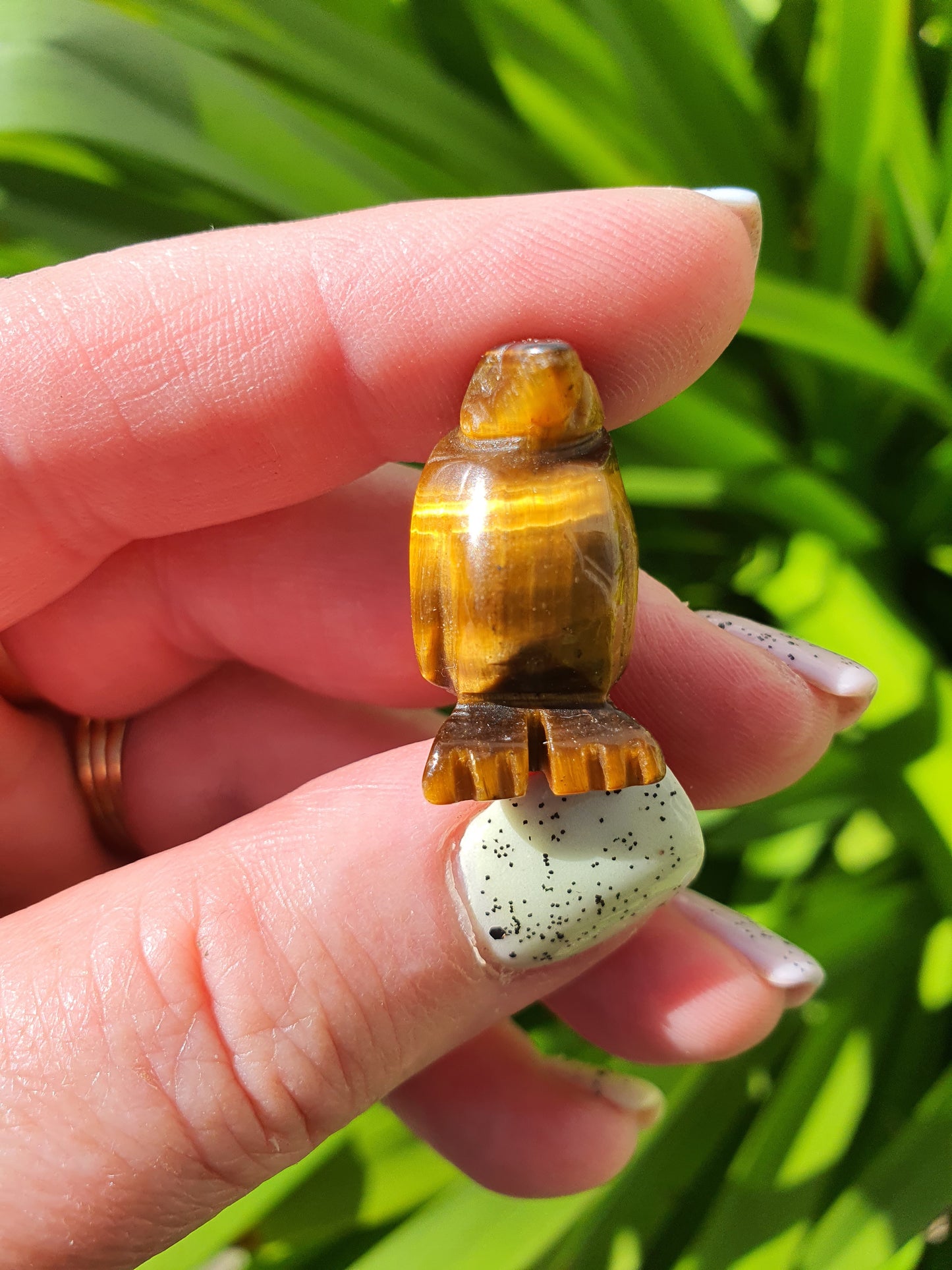 Tigers Eye Mini Penguin