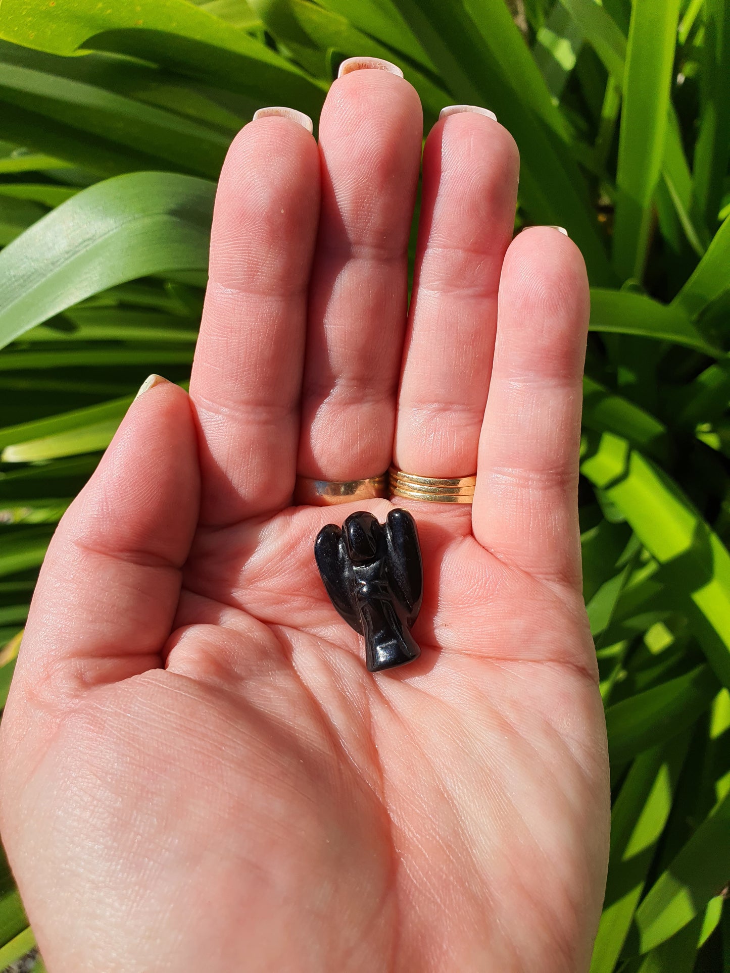 Black Obsidian Mini Angel