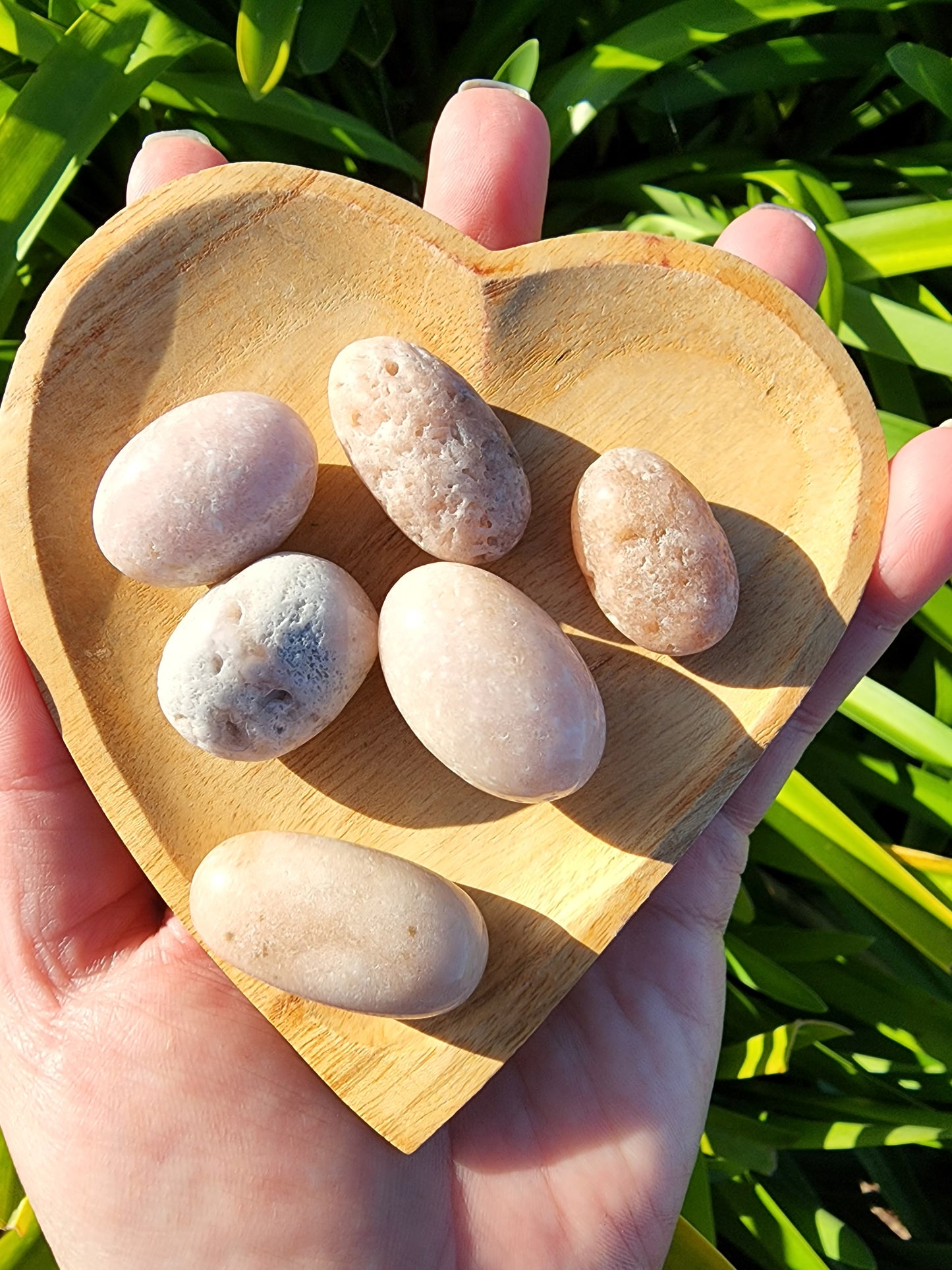 Pink Amethyst Tumbled Stone