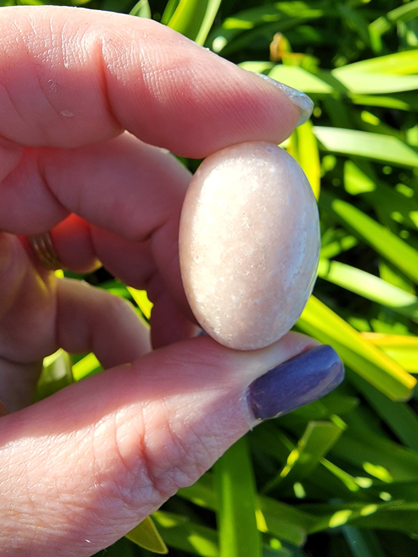 Pink Amethyst Tumbled Stone