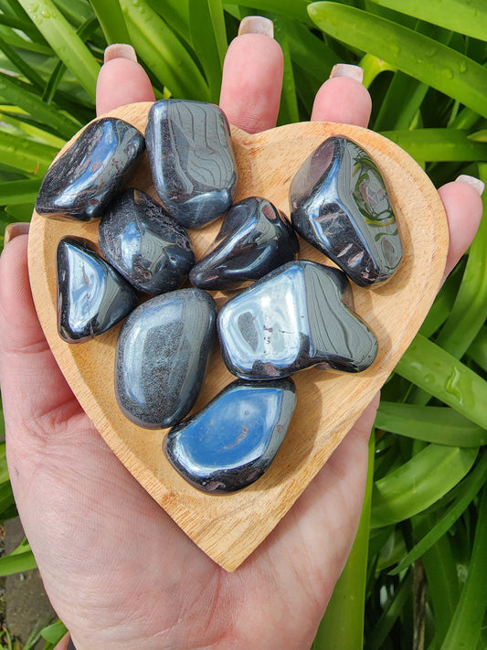 Hematite Tumbled Stone Medium