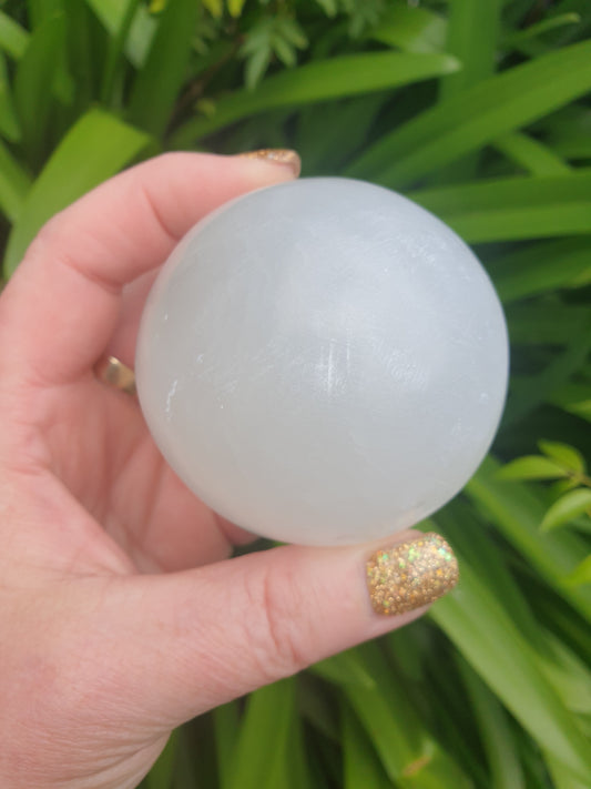 Selenite Sphere Medium