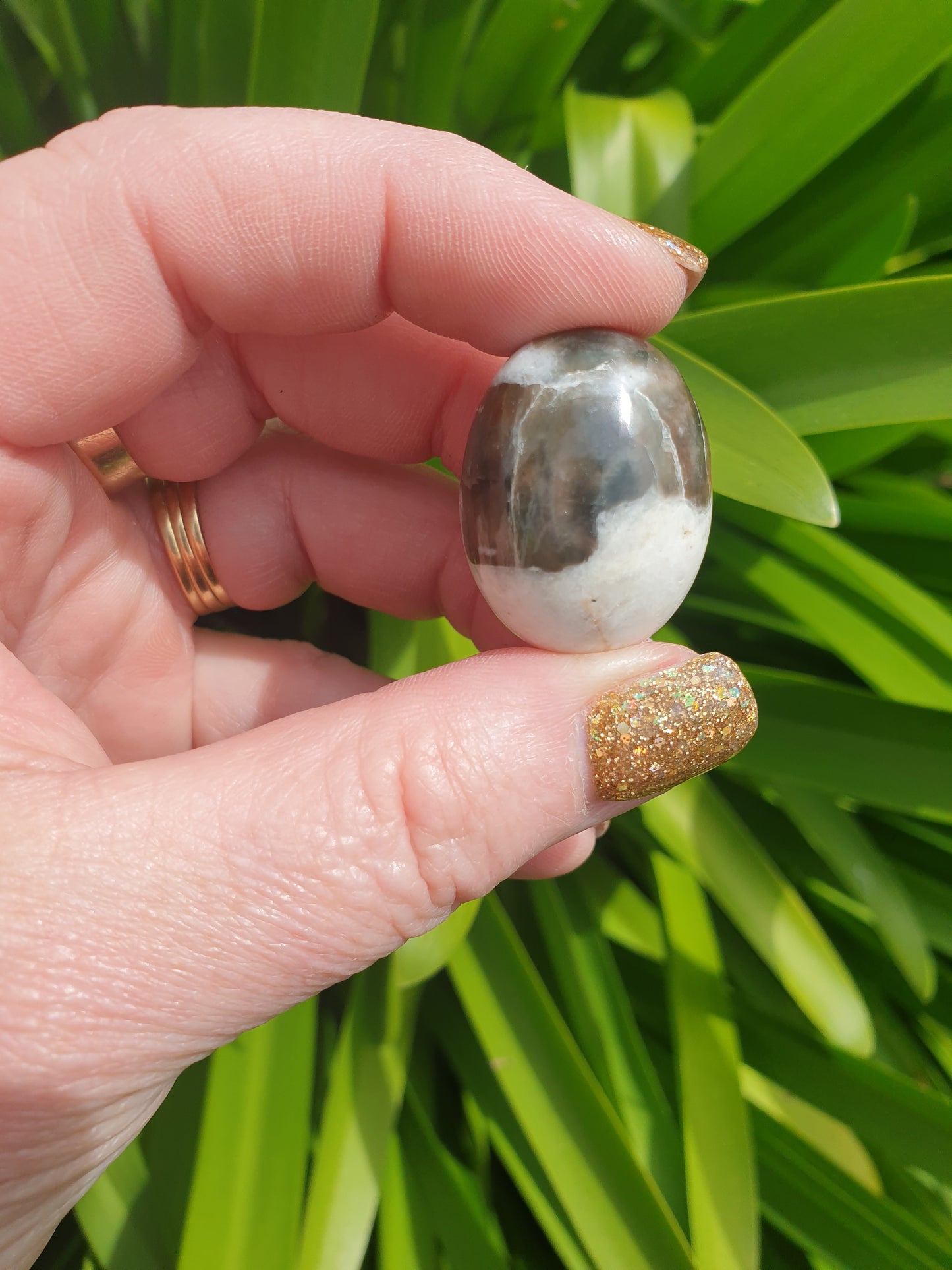 Polarity Moonstone Tumbled Stone