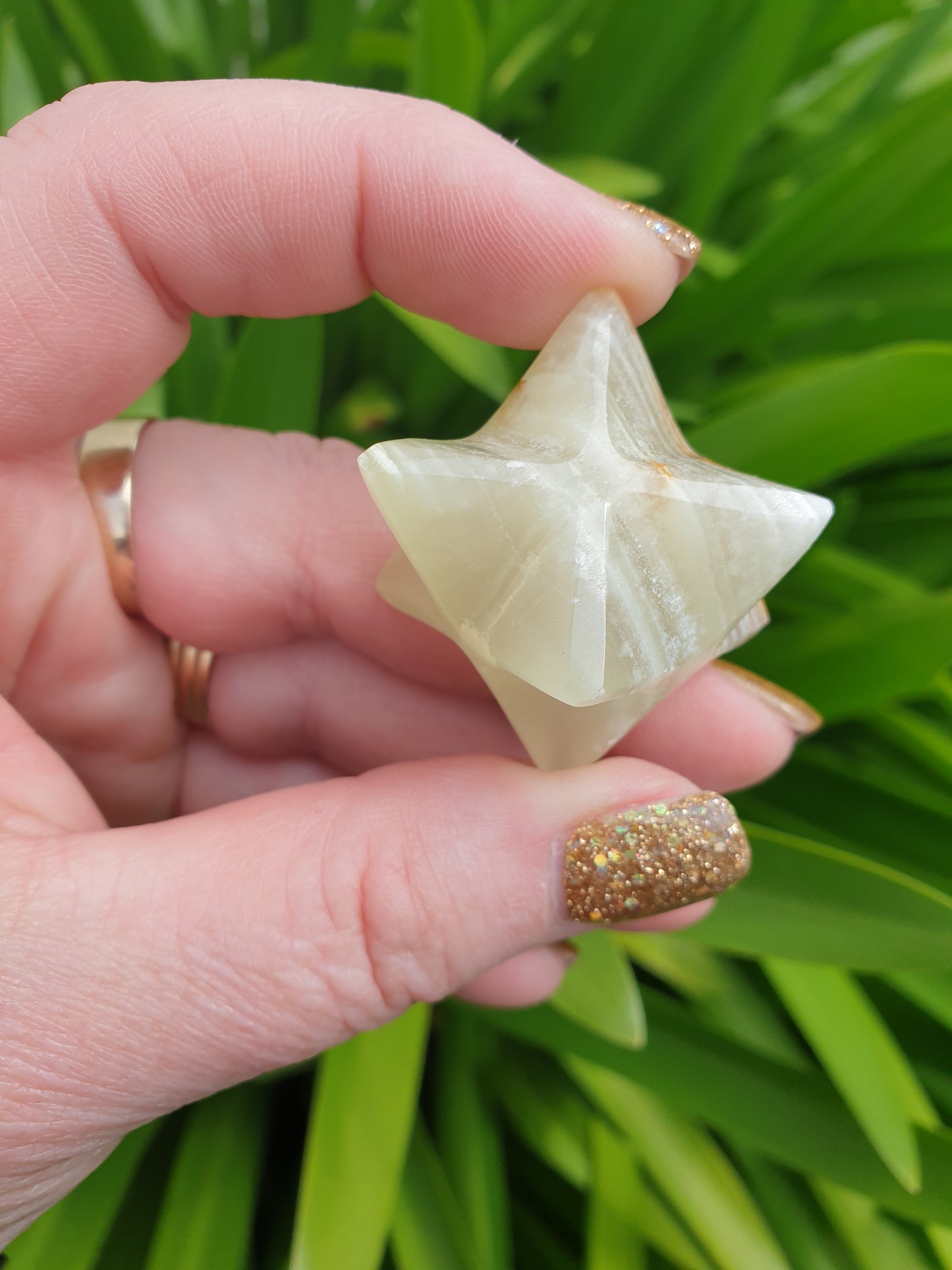 Banded Calcite Small Merkaba