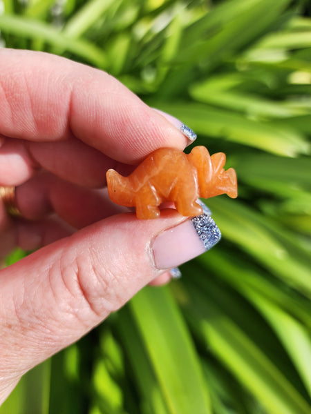 Orange Aventerine Mini Dino No1