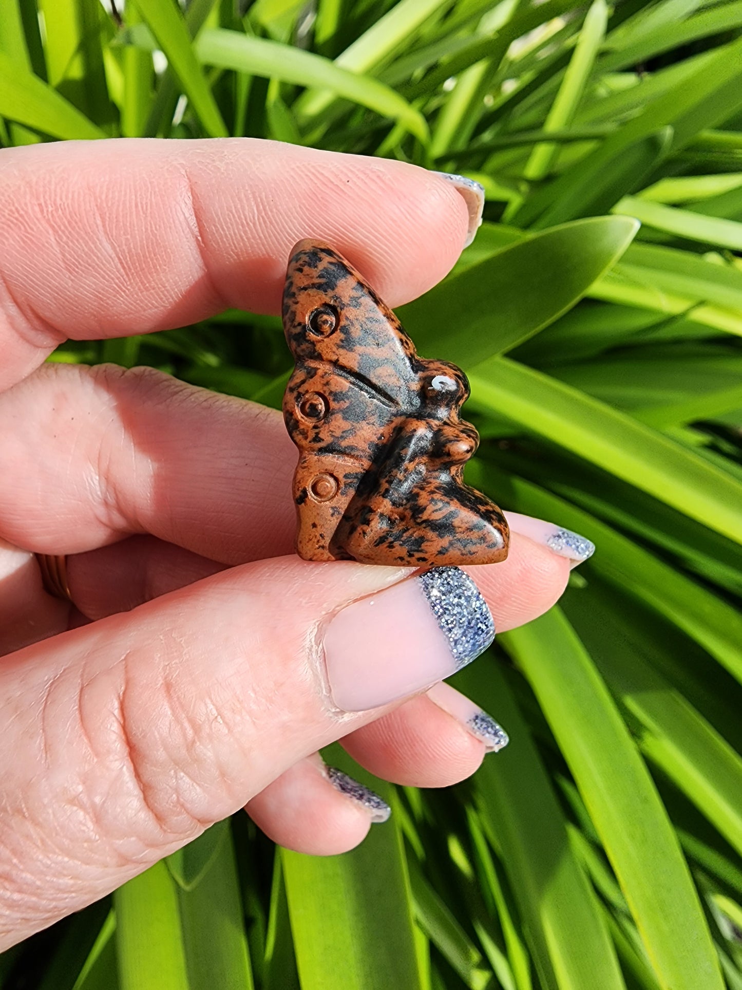 Mahogany Obsidian Mini Fairy