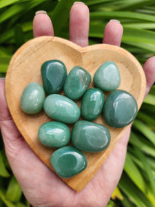 Green Aventurine Tumbled Stones 10 Pack $20 Valued at $30