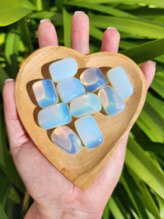 Opalite Tumbled Stones 10 Pack Valued at $30