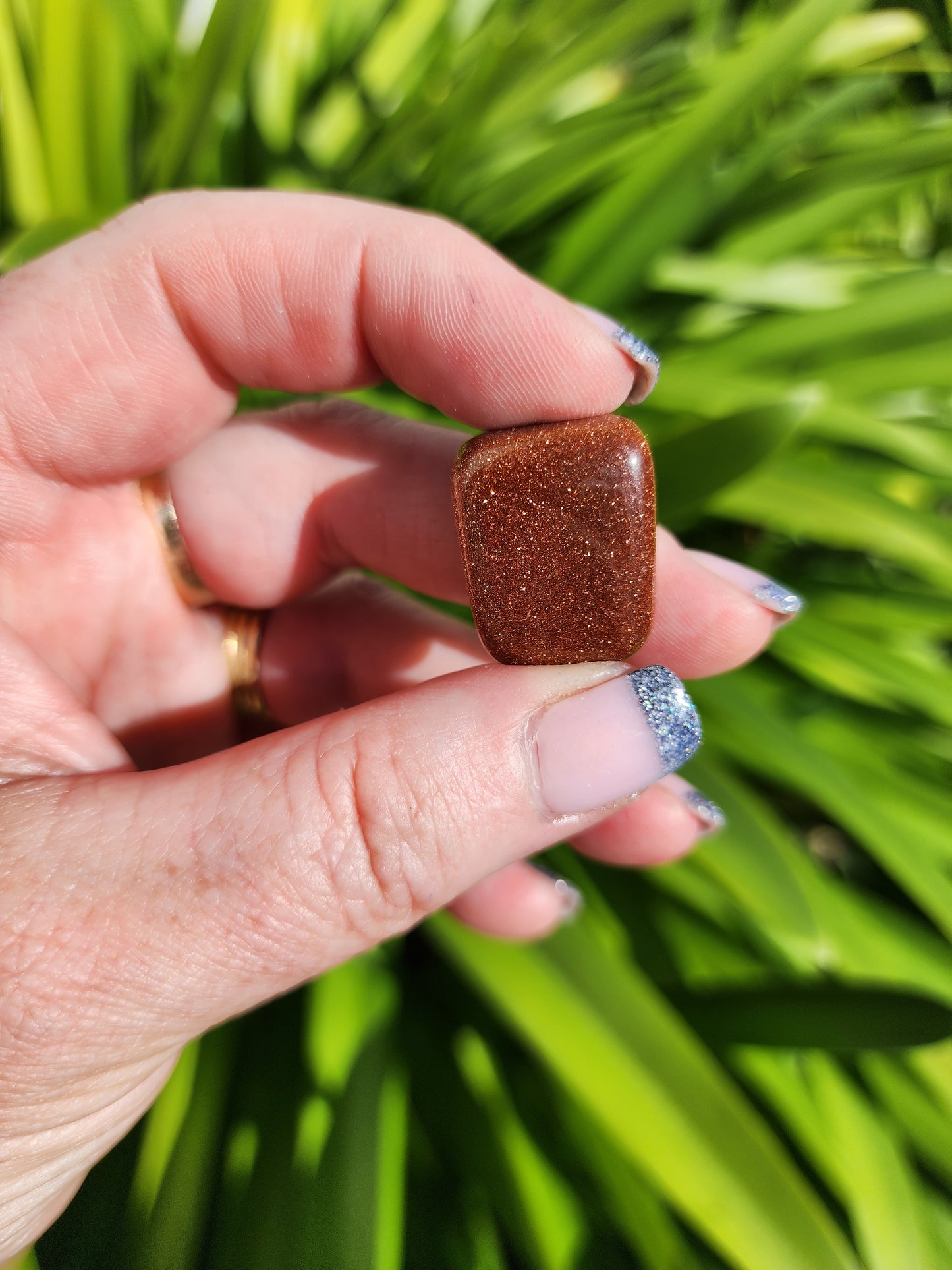 Goldstone Tumbled Stones 10 Pack Valued at $30