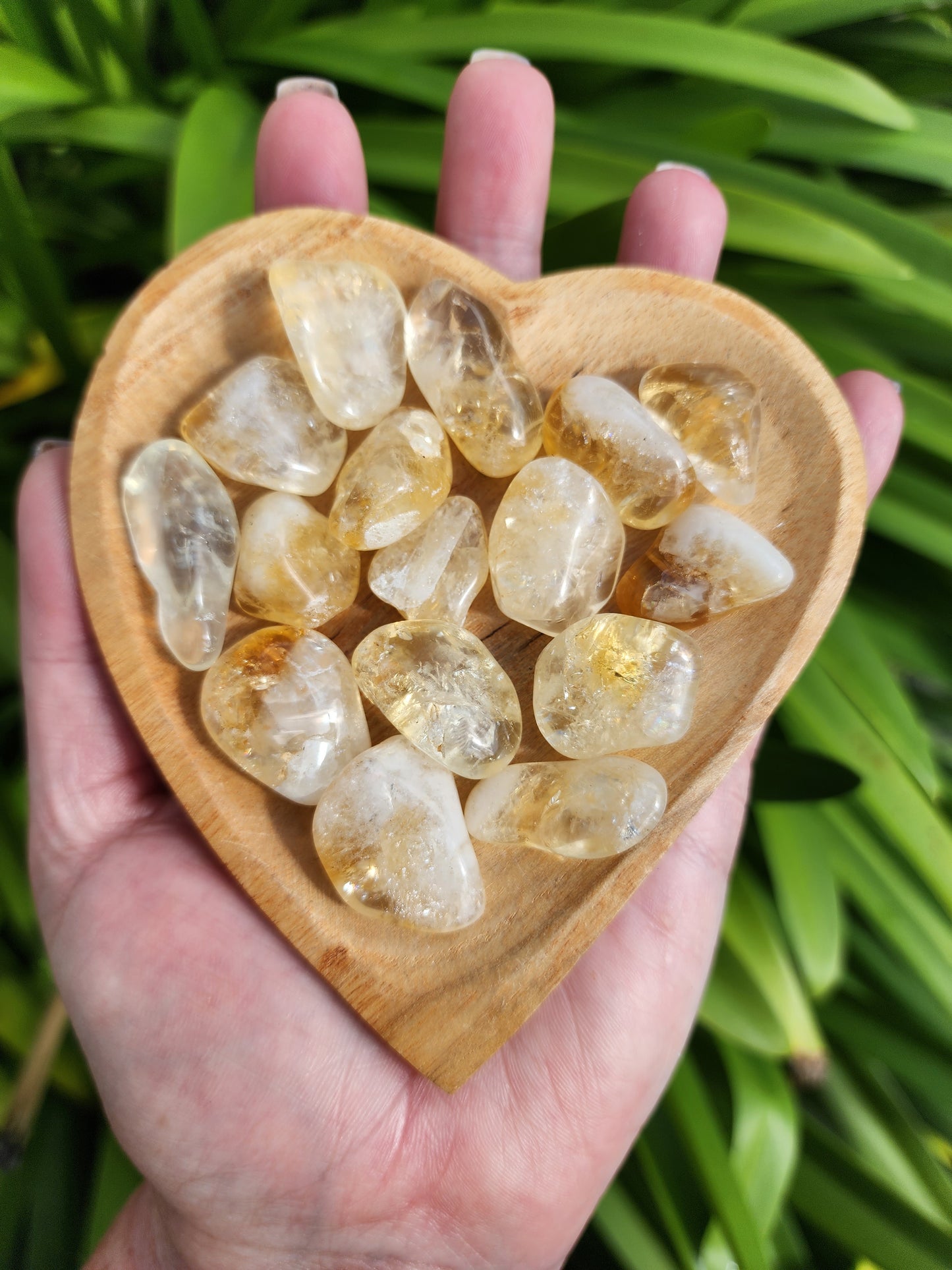 Citrine Tumbled Stone Small