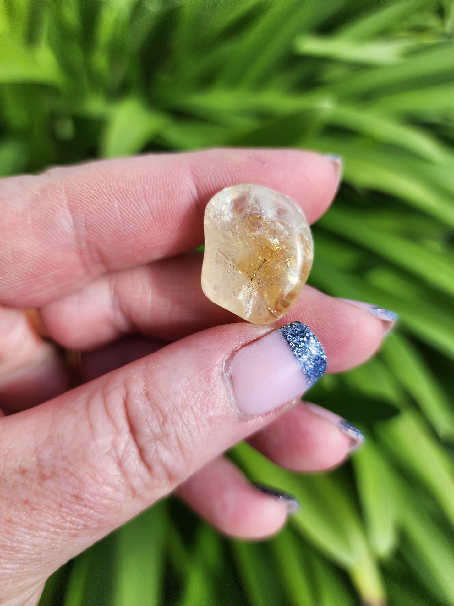 Citrine Tumbled Stone Small