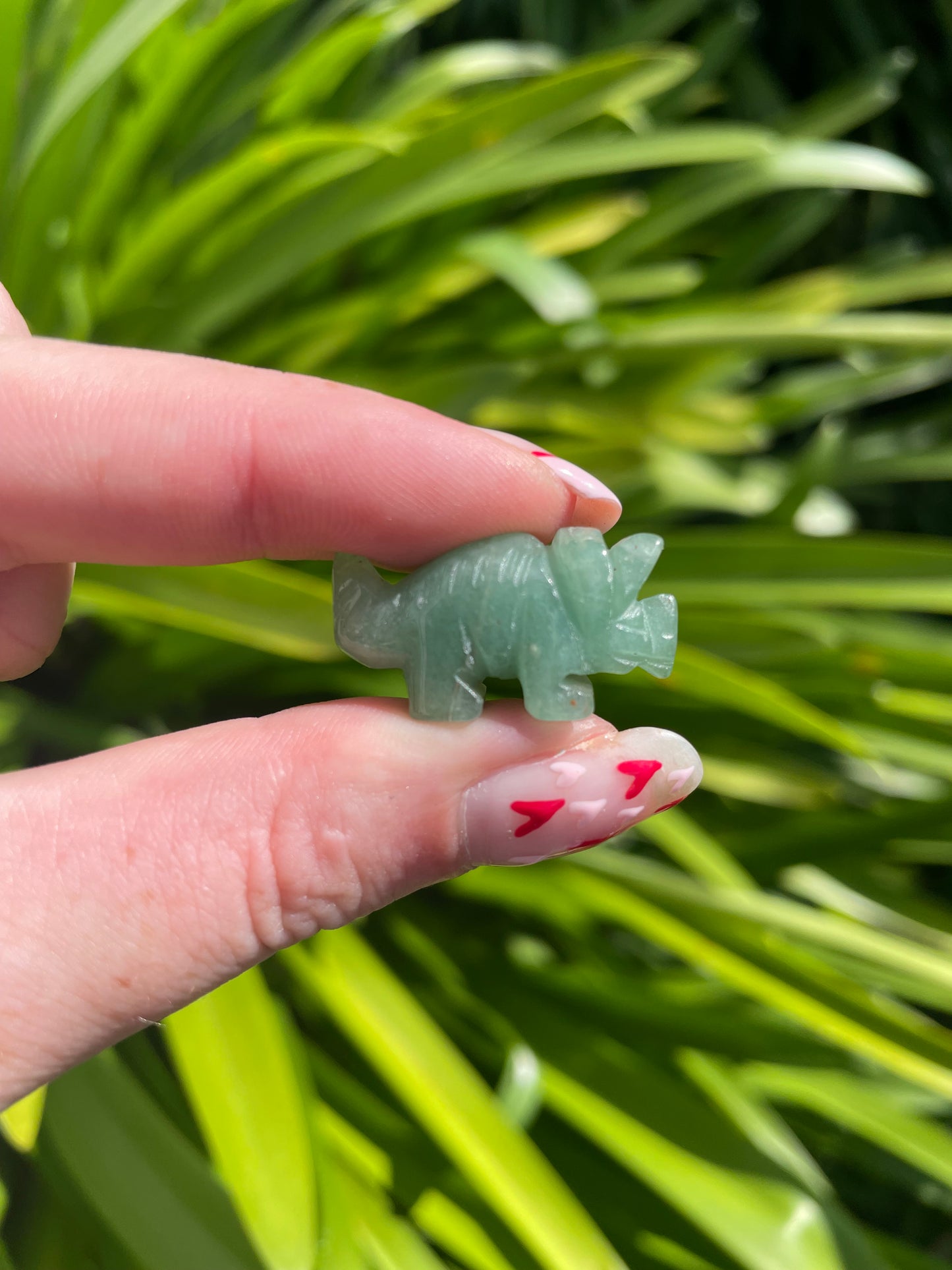 Green Aventurine Mini Dinosaur no 1