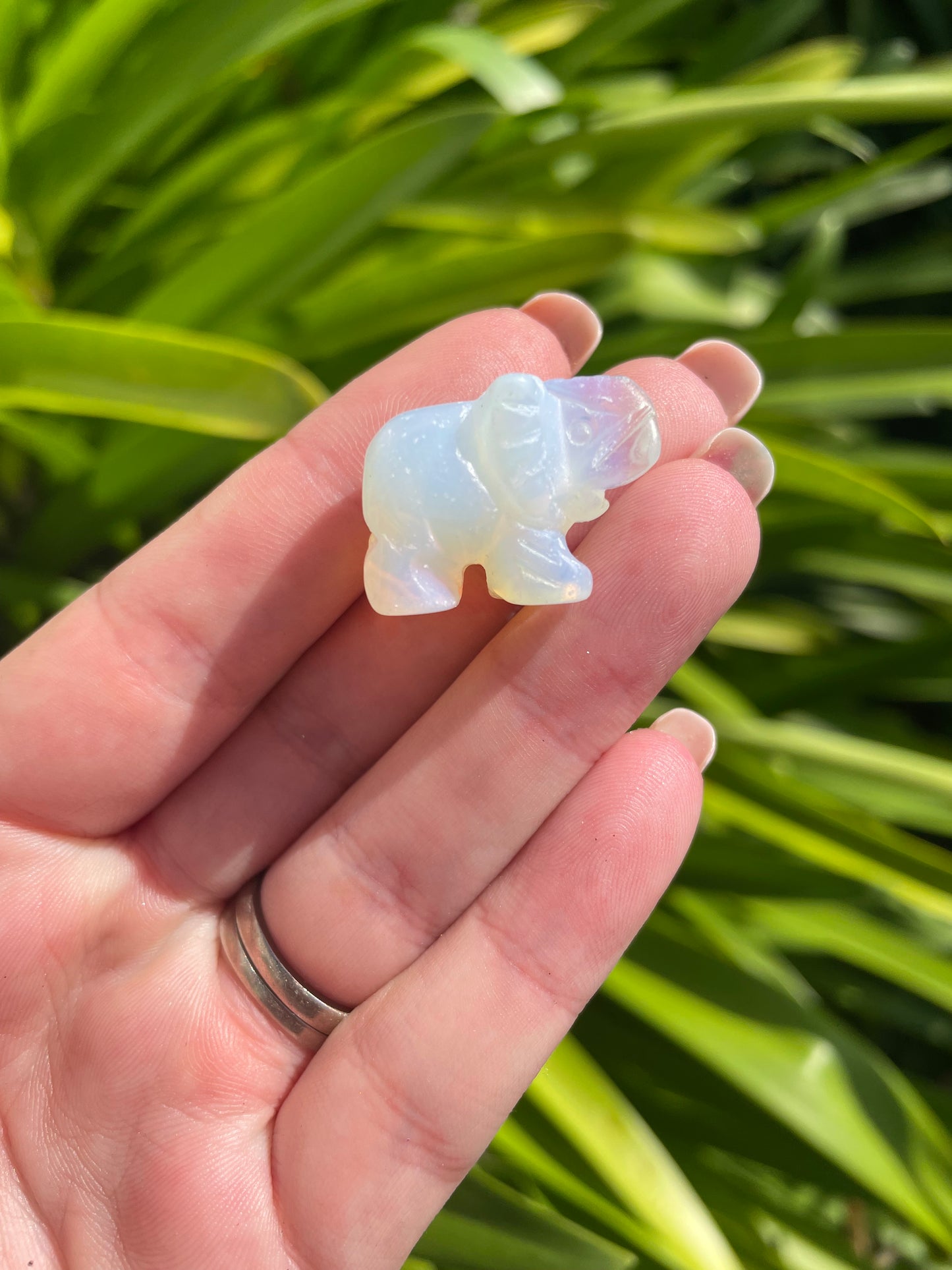 Opalite Mini Elephant