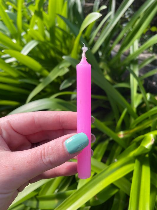 Pink FRIENDSHIP Wish Candle x1