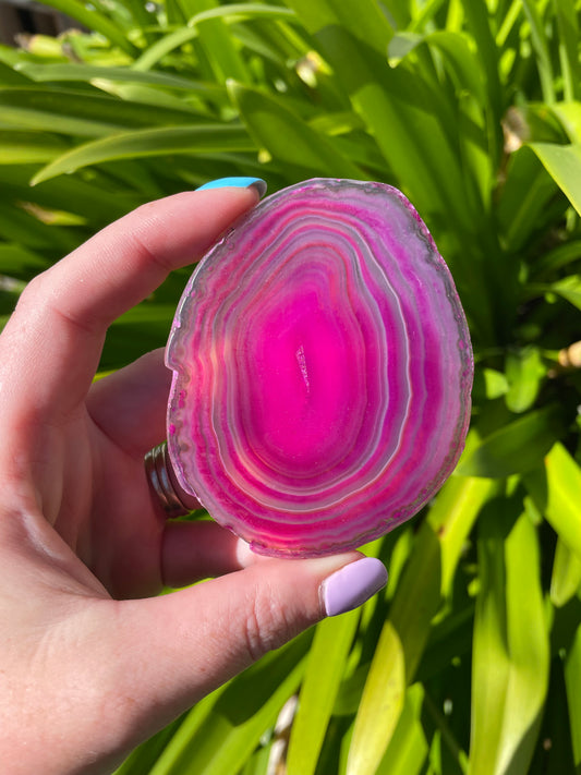 Agate Slice | Pink B