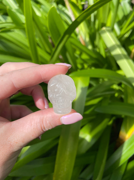 Clear Quartz Skull Small