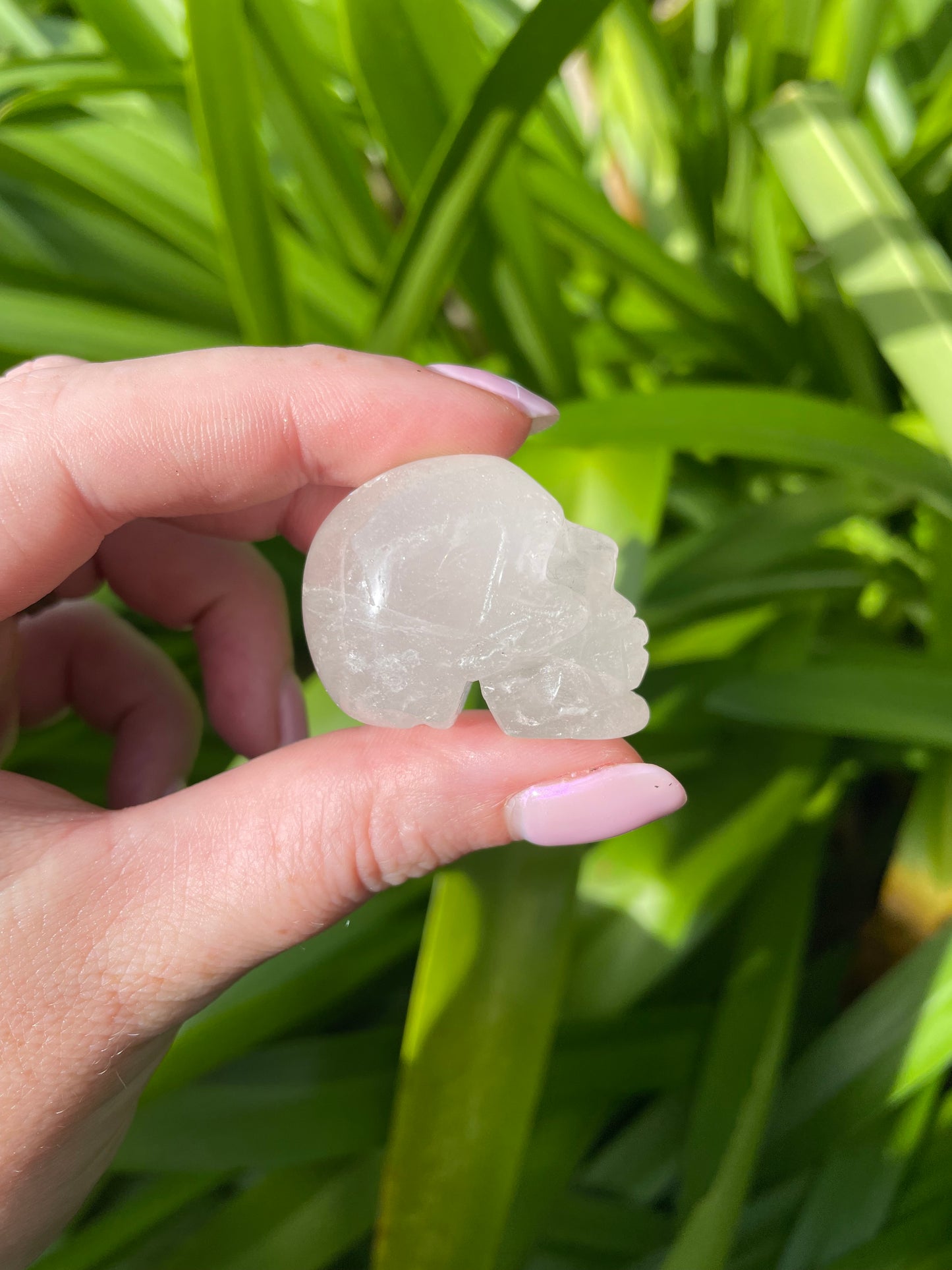 Clear Quartz Skull Small