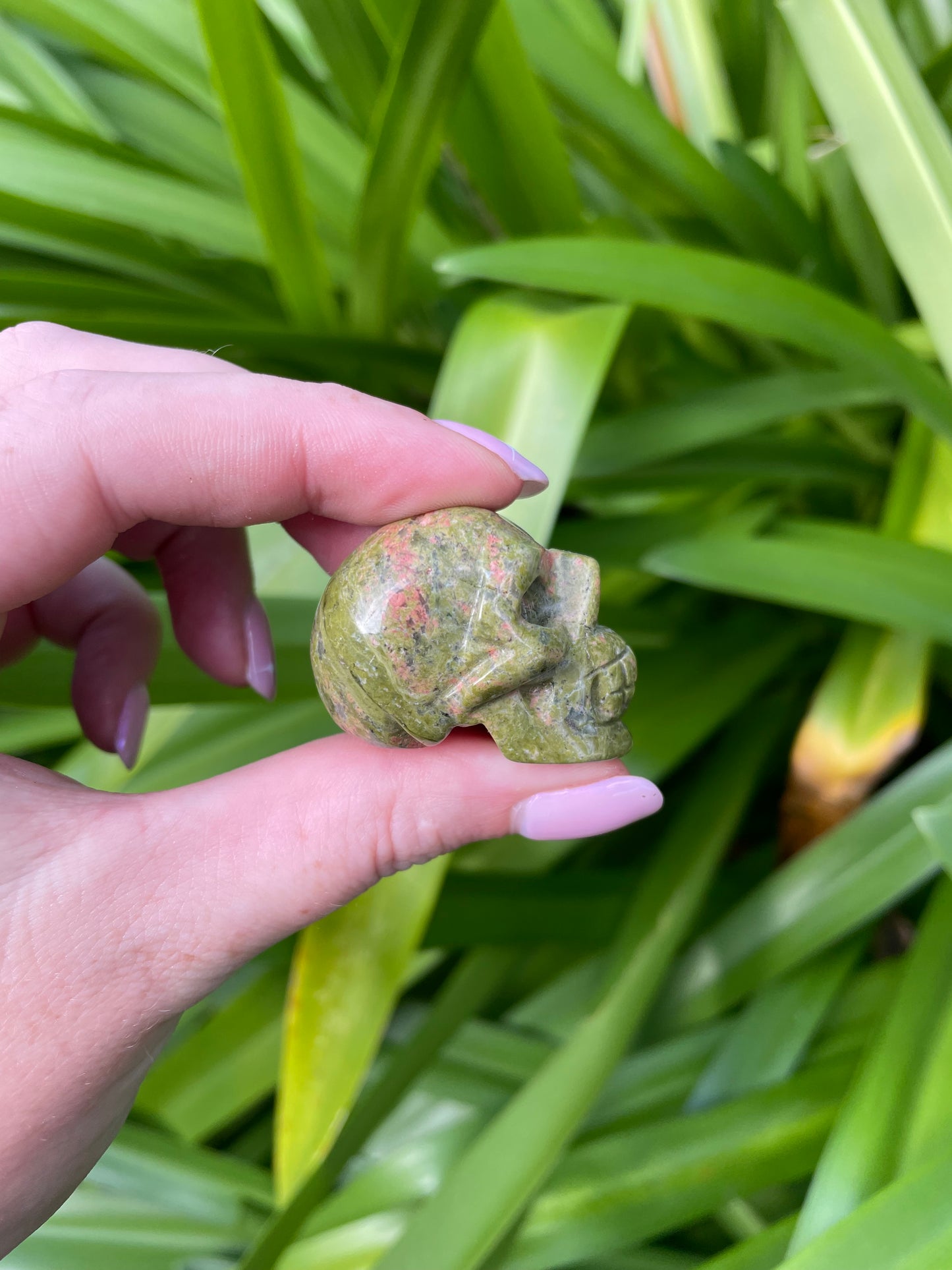 Unakite Skull Small