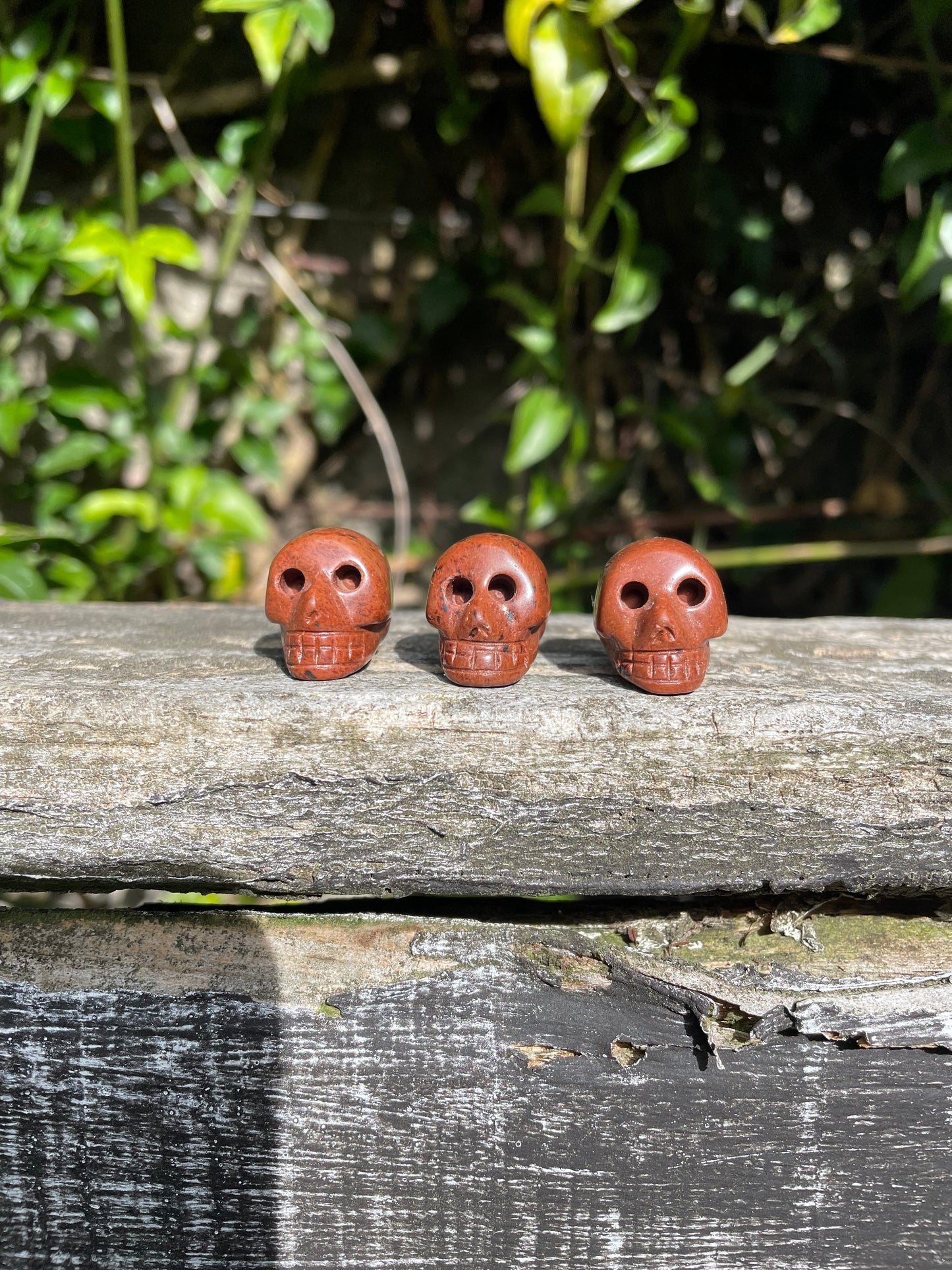 Mahogany Obsidian Mini Skull