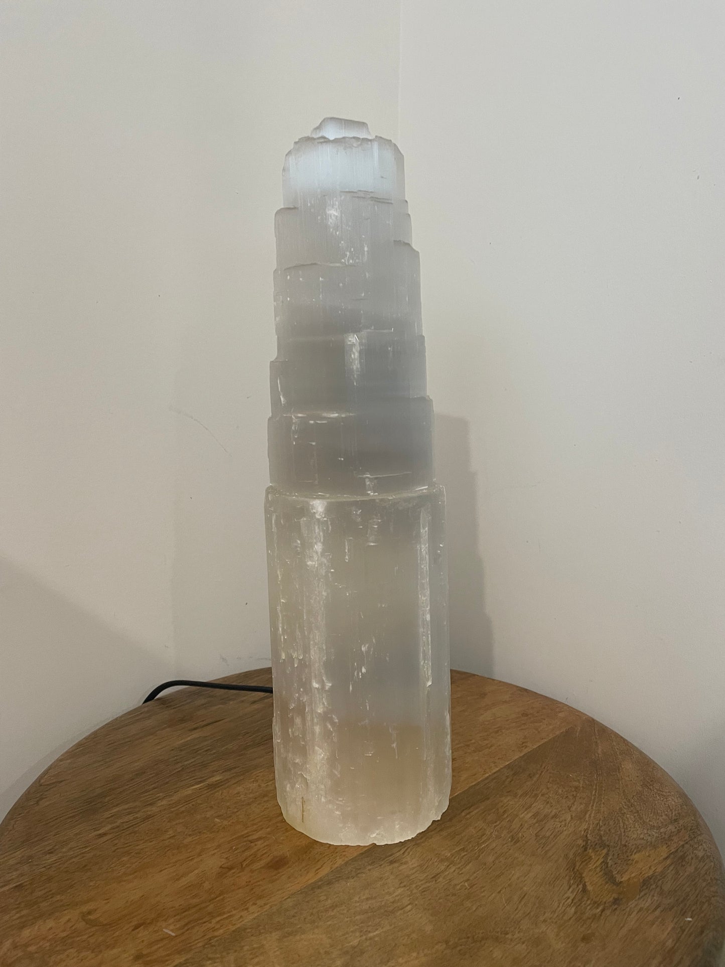 Selenite Tower Lamp XLarge 4kgs