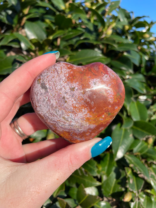 Ocean Jasper Heart C