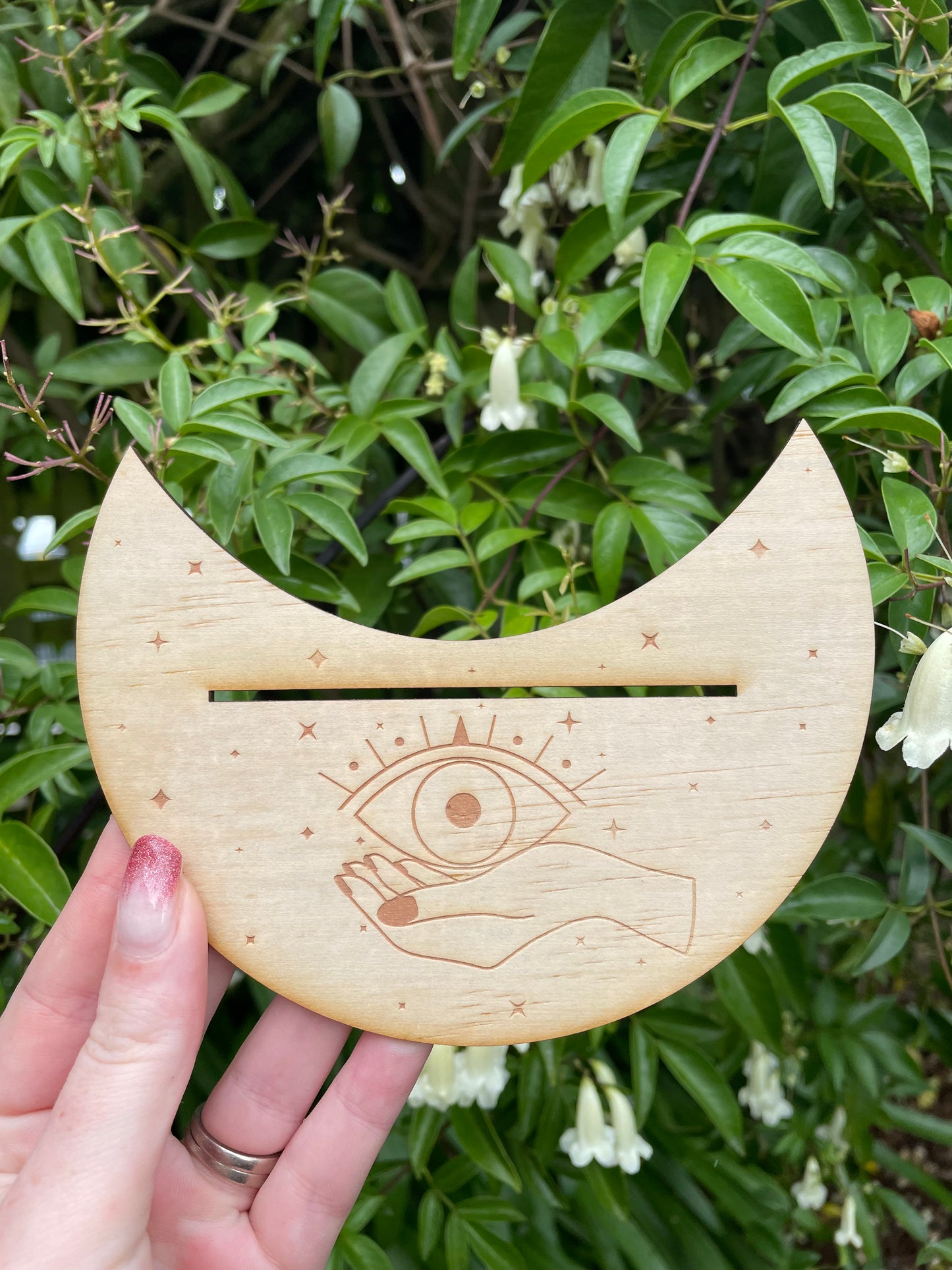 Wooden Card Holder | Third Eye