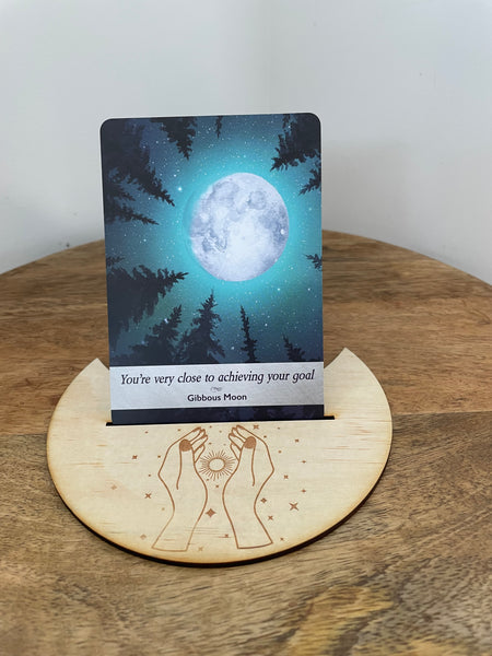 Wooden Card Holder | Sun