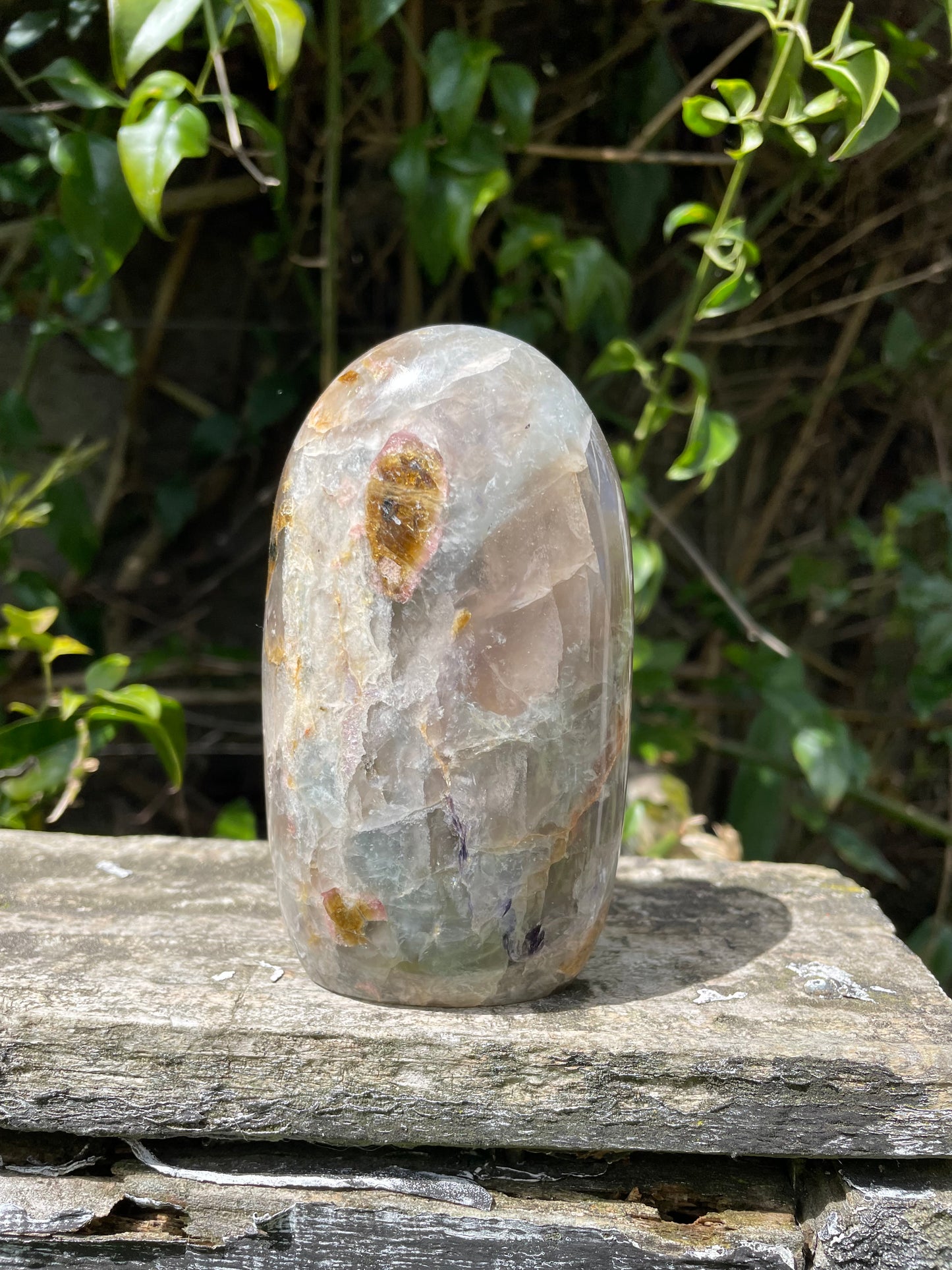 Lepidolite & Tourmaline Mix ' Unicorn Stone ' Free Form B