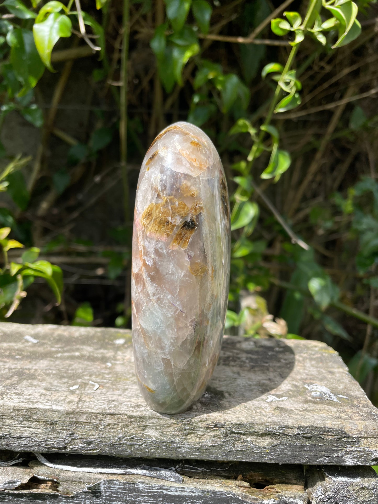 Lepidolite & Tourmaline Mix ' Unicorn Stone ' Free Form B