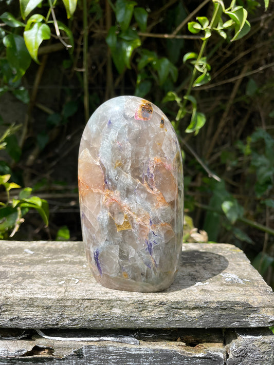 Lepidolite & Tourmaline Mix ' Unicorn Stone ' Free Form B