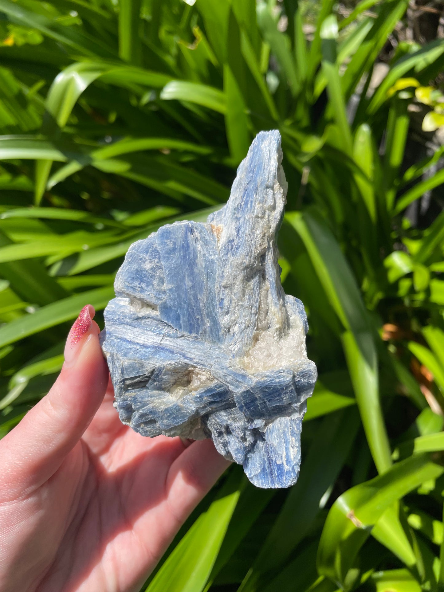 Blue Kyanite With Mica Piece D