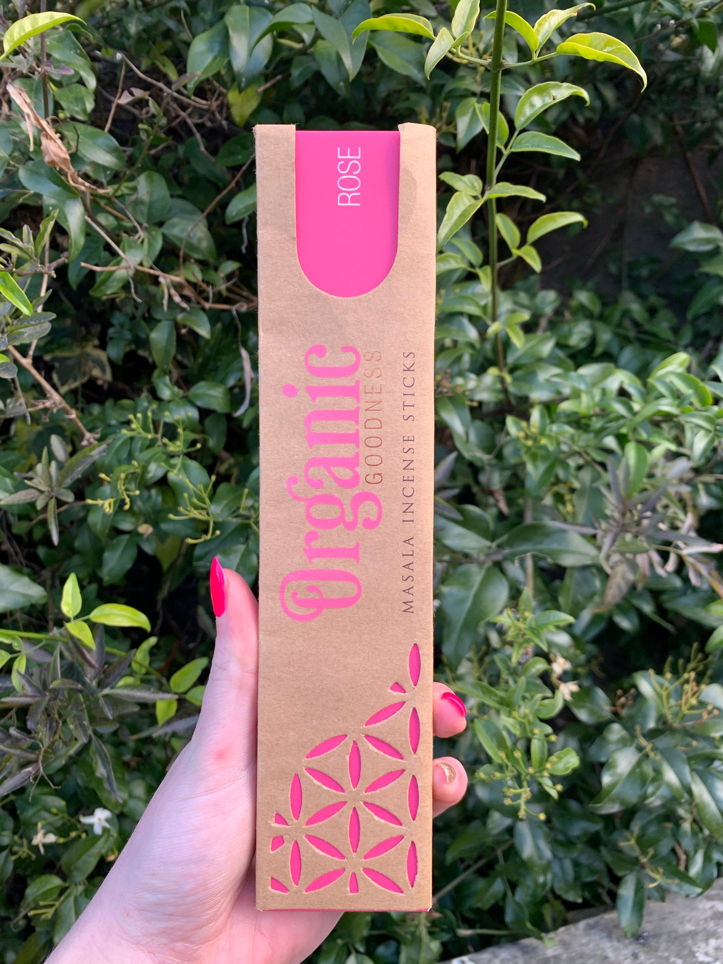 Rose Organic Incense Sticks