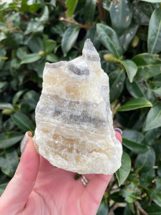 Zebra Calcite Rough Piece A