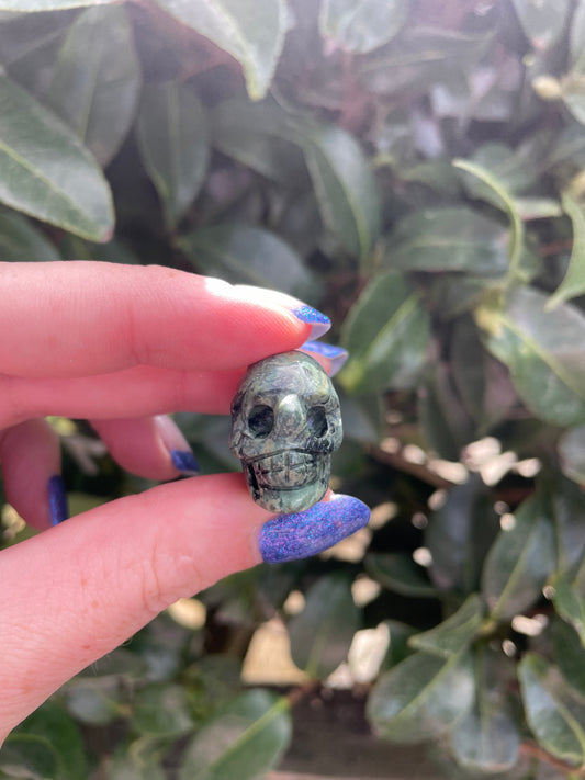 Kambaba Jasper Mini Skull